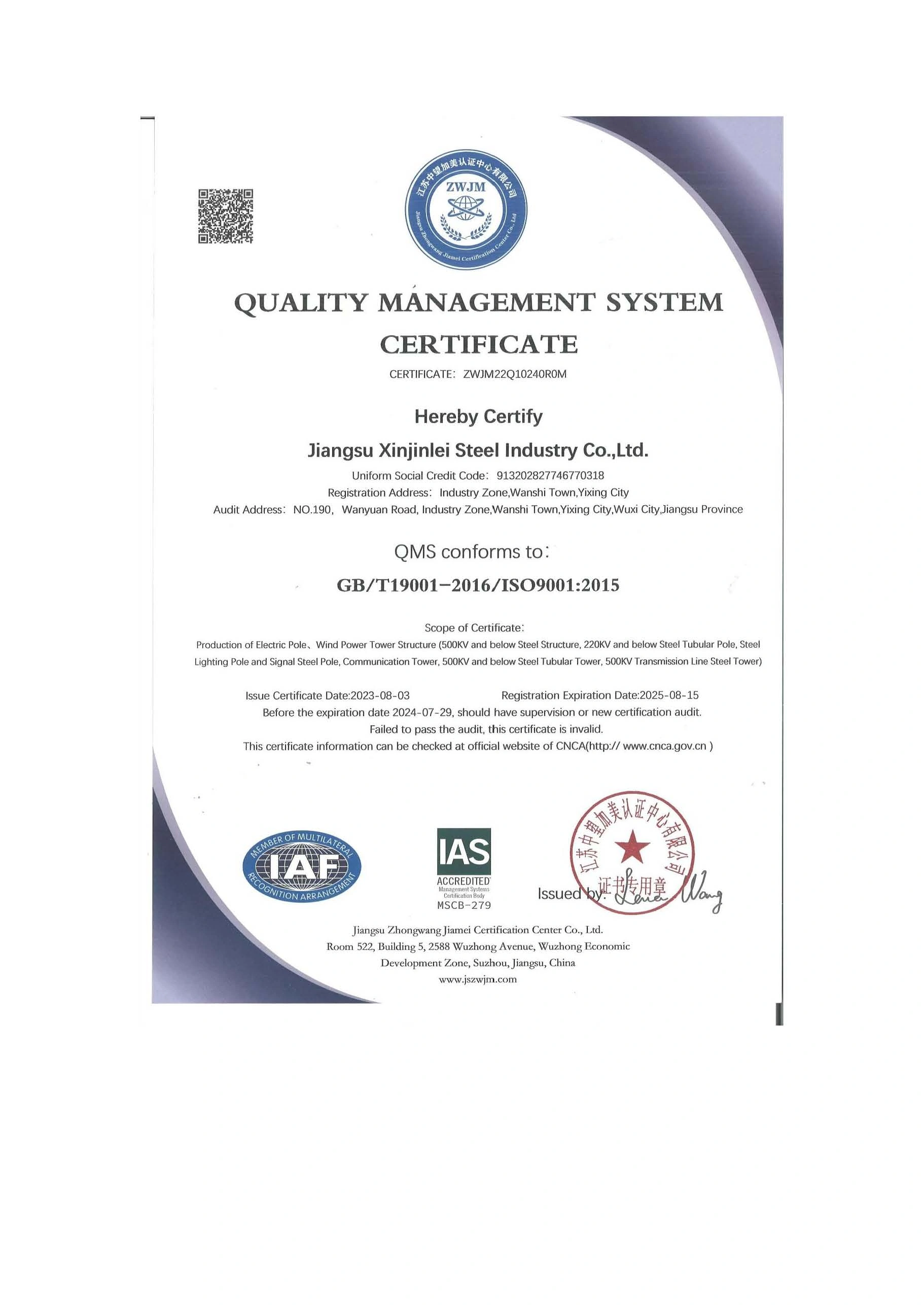 Quality Management System