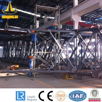 500KV electric galvanized steel tubular pole