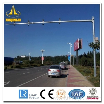 Galvanized CCTV Monitoring Pole