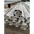 45FT 69kv 750KG Load Octagonal Galvanized Steel Pole