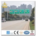 Steel Highway Road Sign Pole