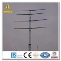Silver Electric Power Steel Pole