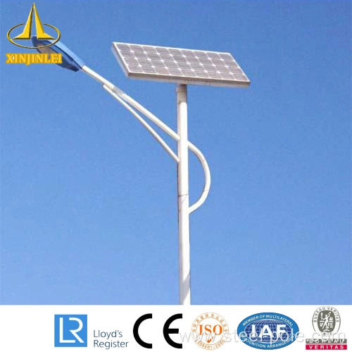 15M galvanzed solar street lighting pole