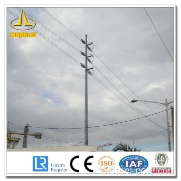 Electrical Transmission Line Distribution Steel Pole